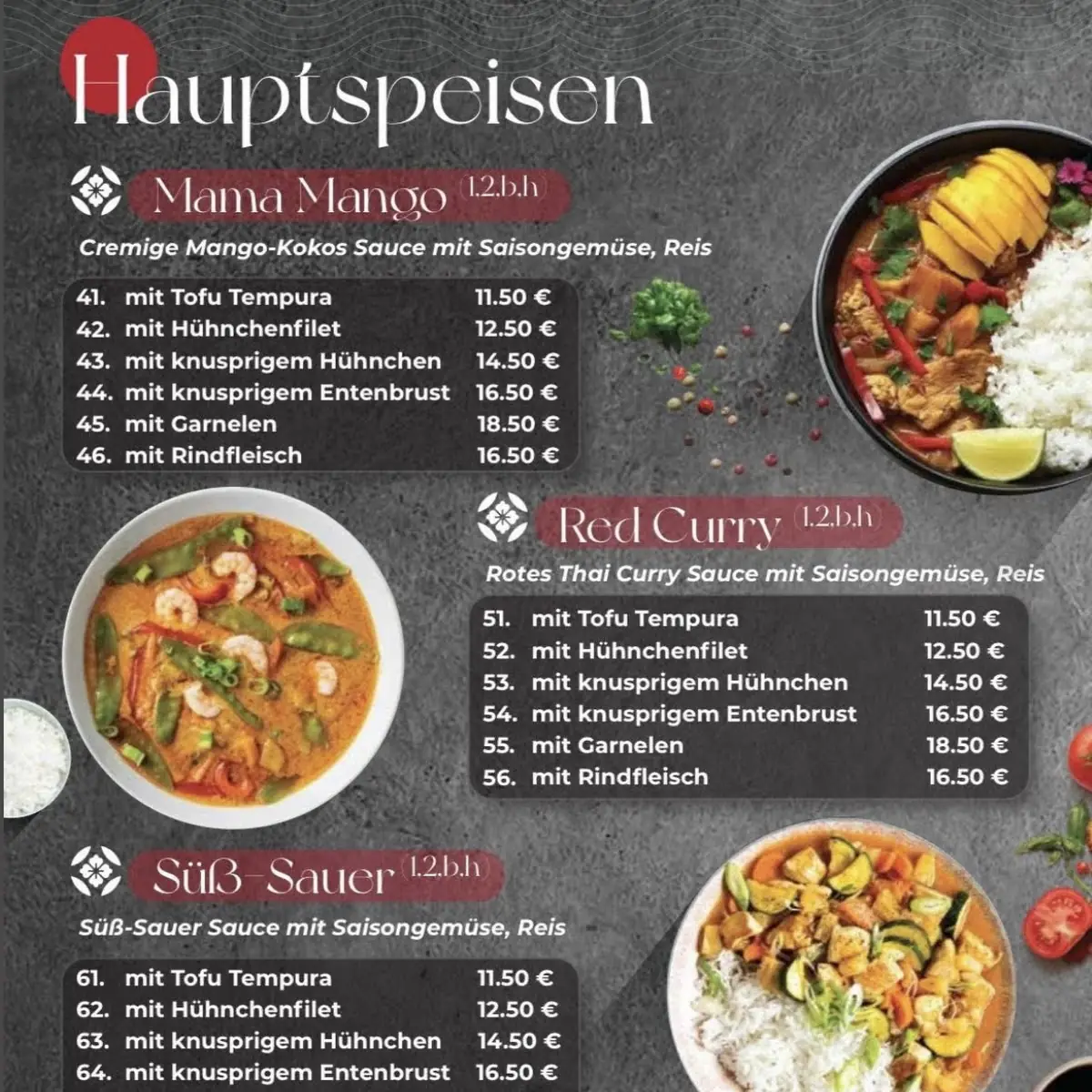 Speisekarte photo 2