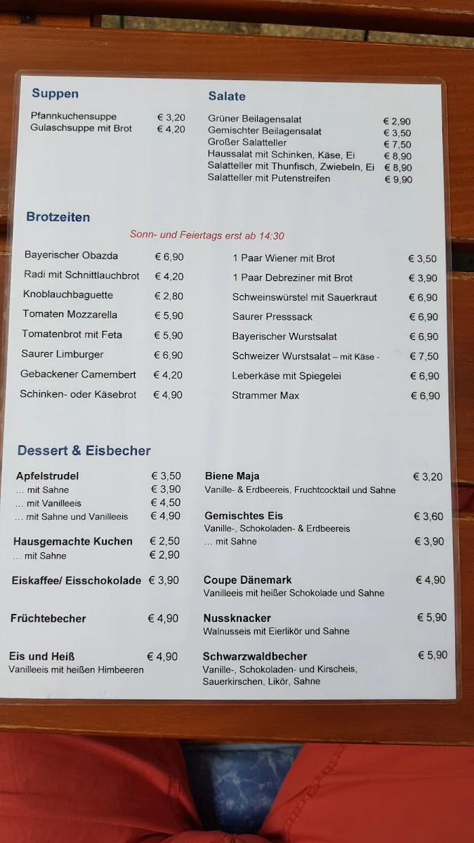 Speisekarte photo 6