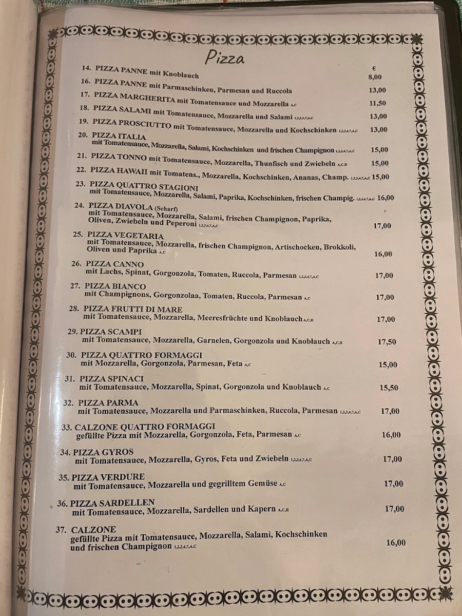 Speisekarte photo 1