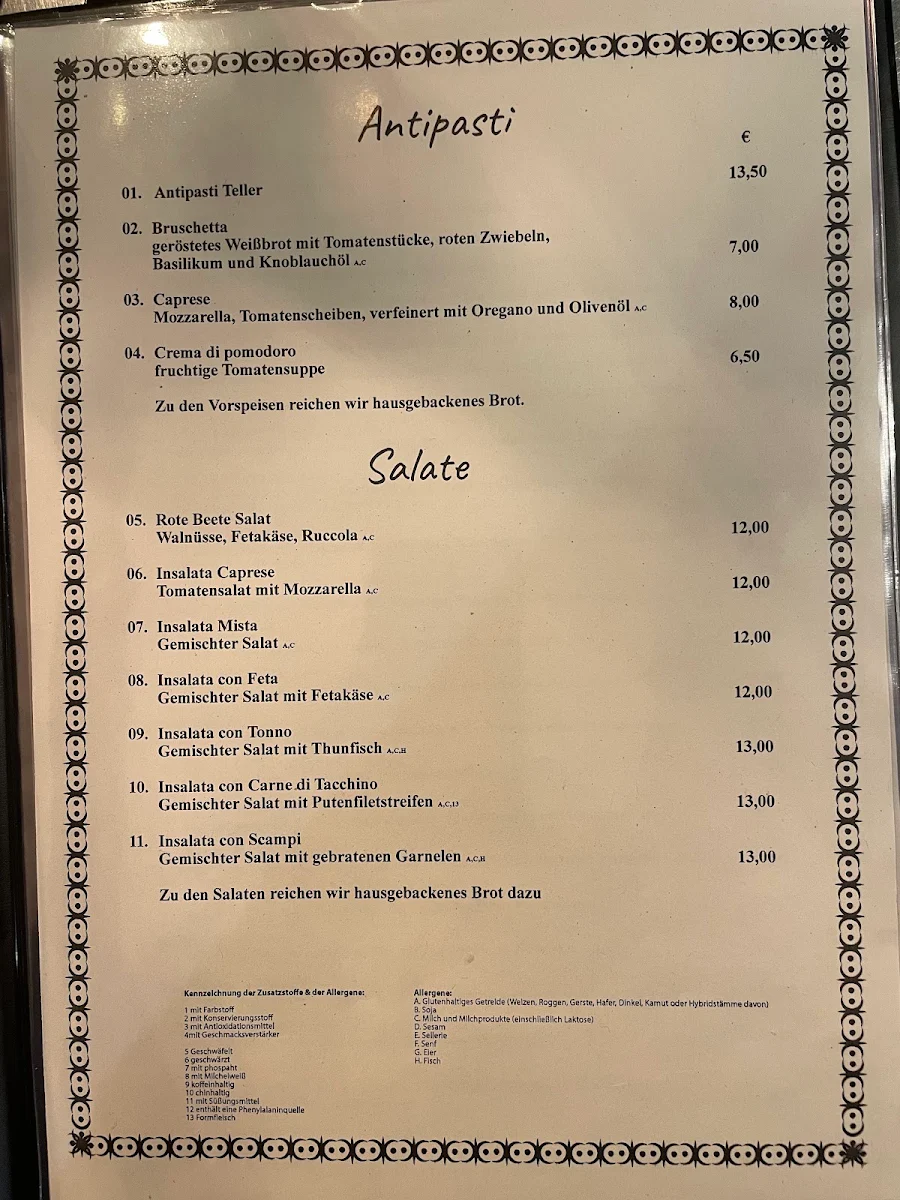 Speisekarte photo 3