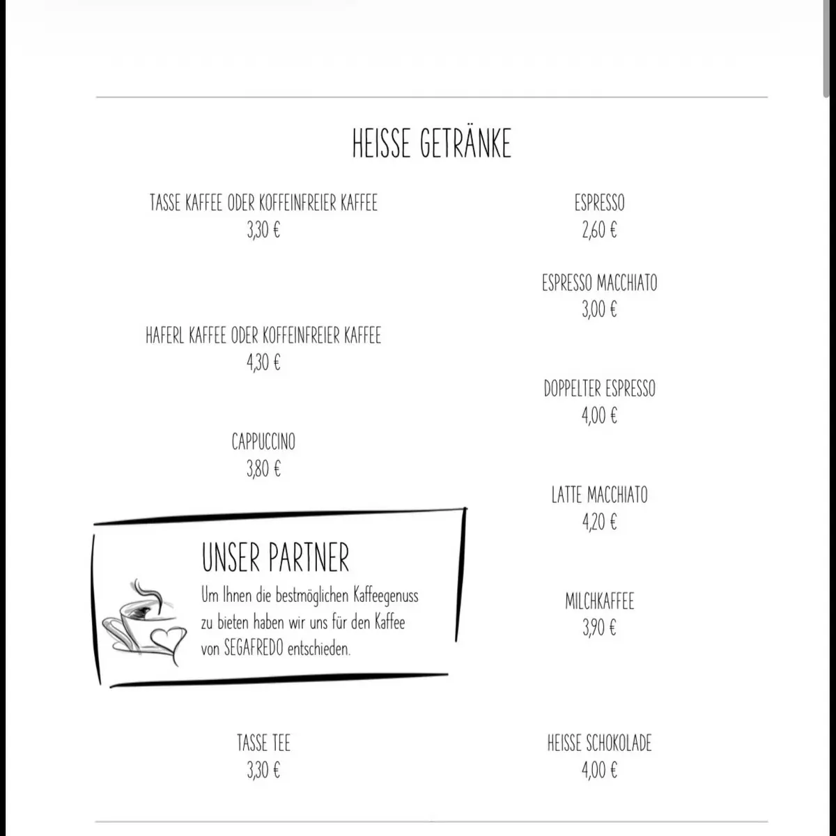 Speisekarte photo 5