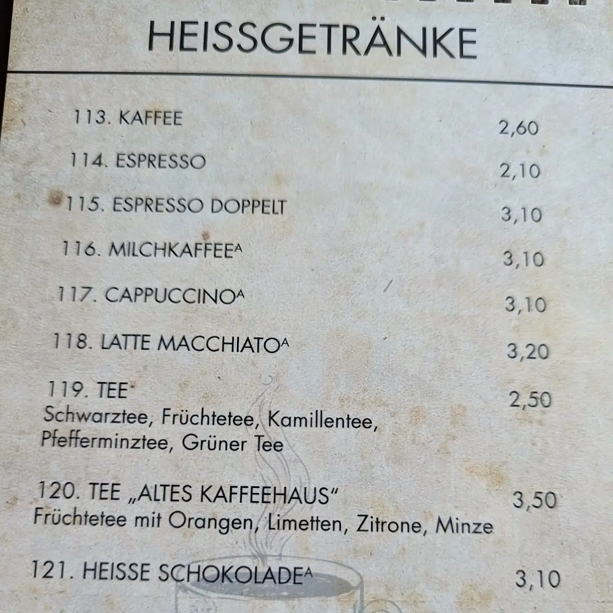 Speisekarte photo 3