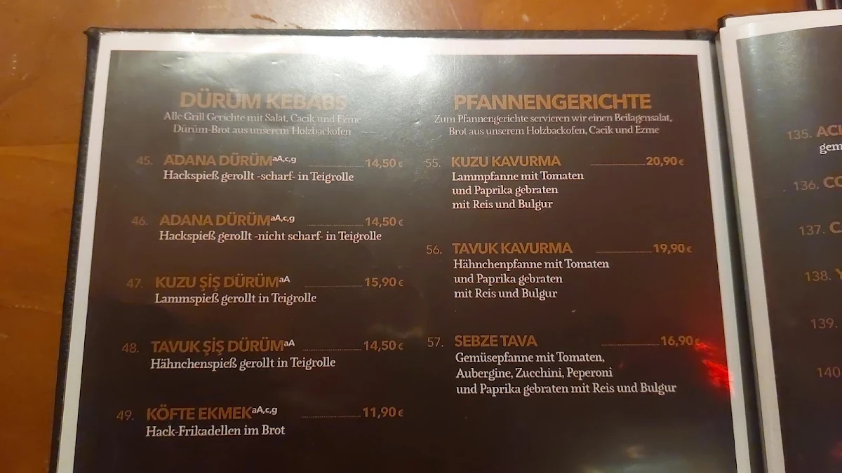 Speisekarte photo 6