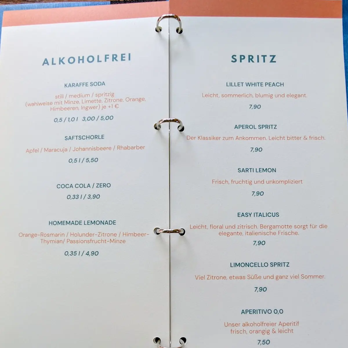 Speisekarte photo 8