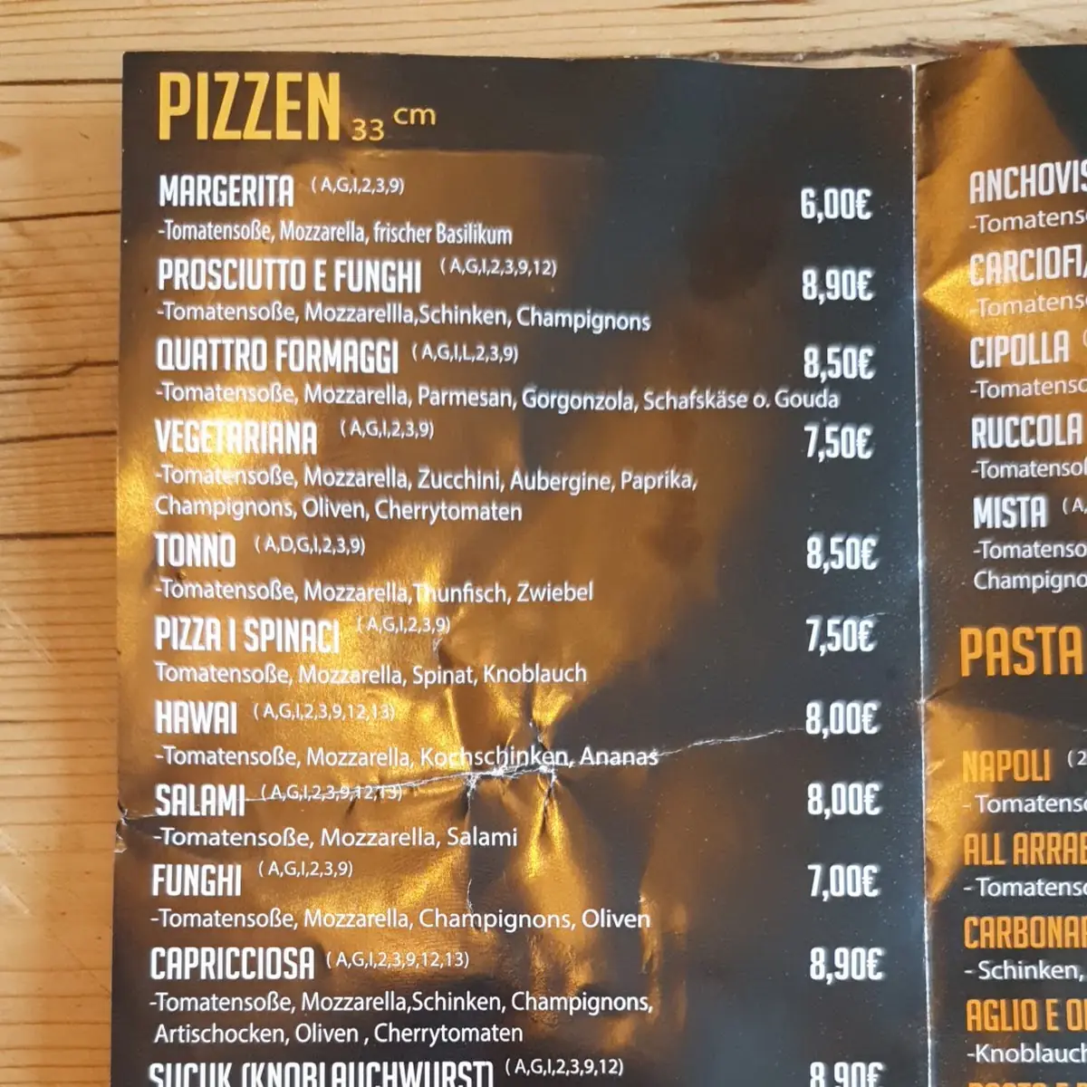 Speisekarte photo 6