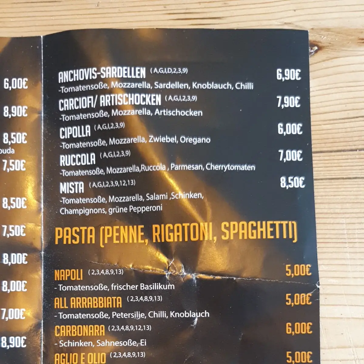 Speisekarte photo 7