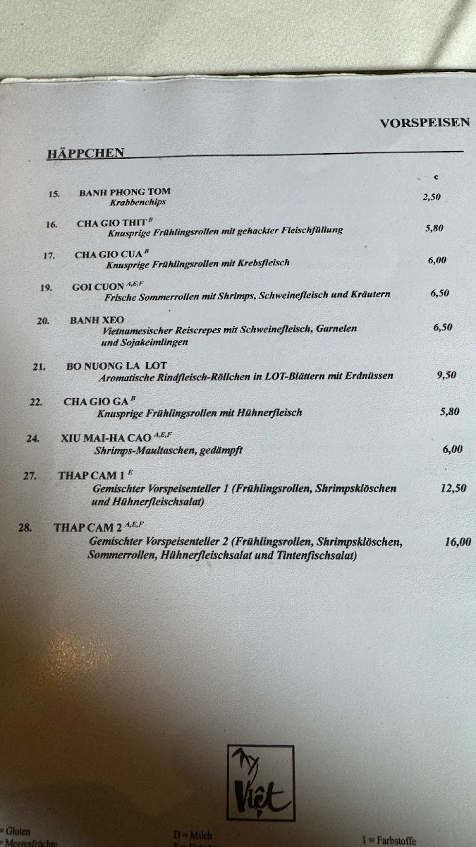 Speisekarte photo 4