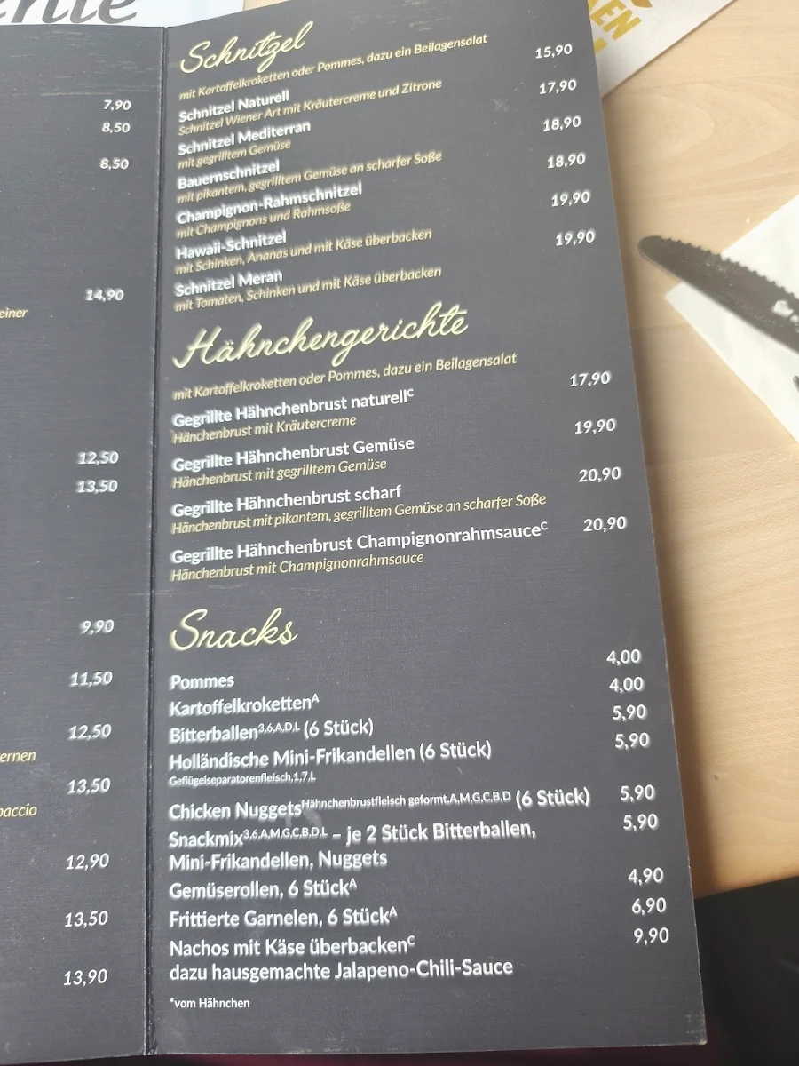 Speisekarte photo 3