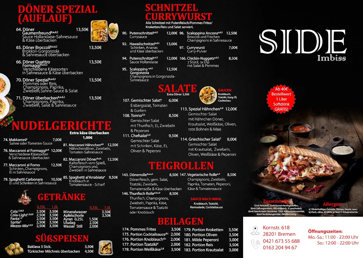 Speisekarte photo 2