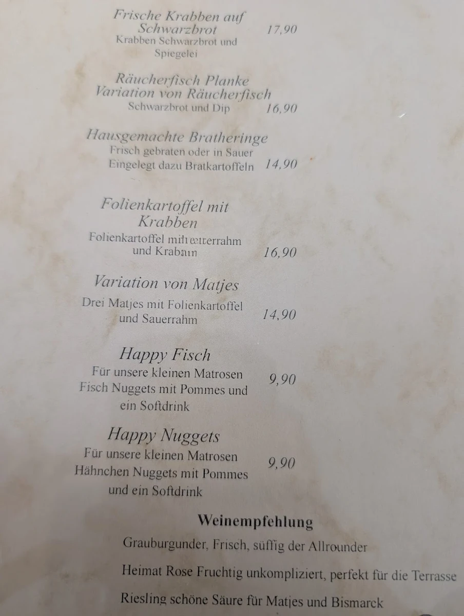 Speisekarte photo 1