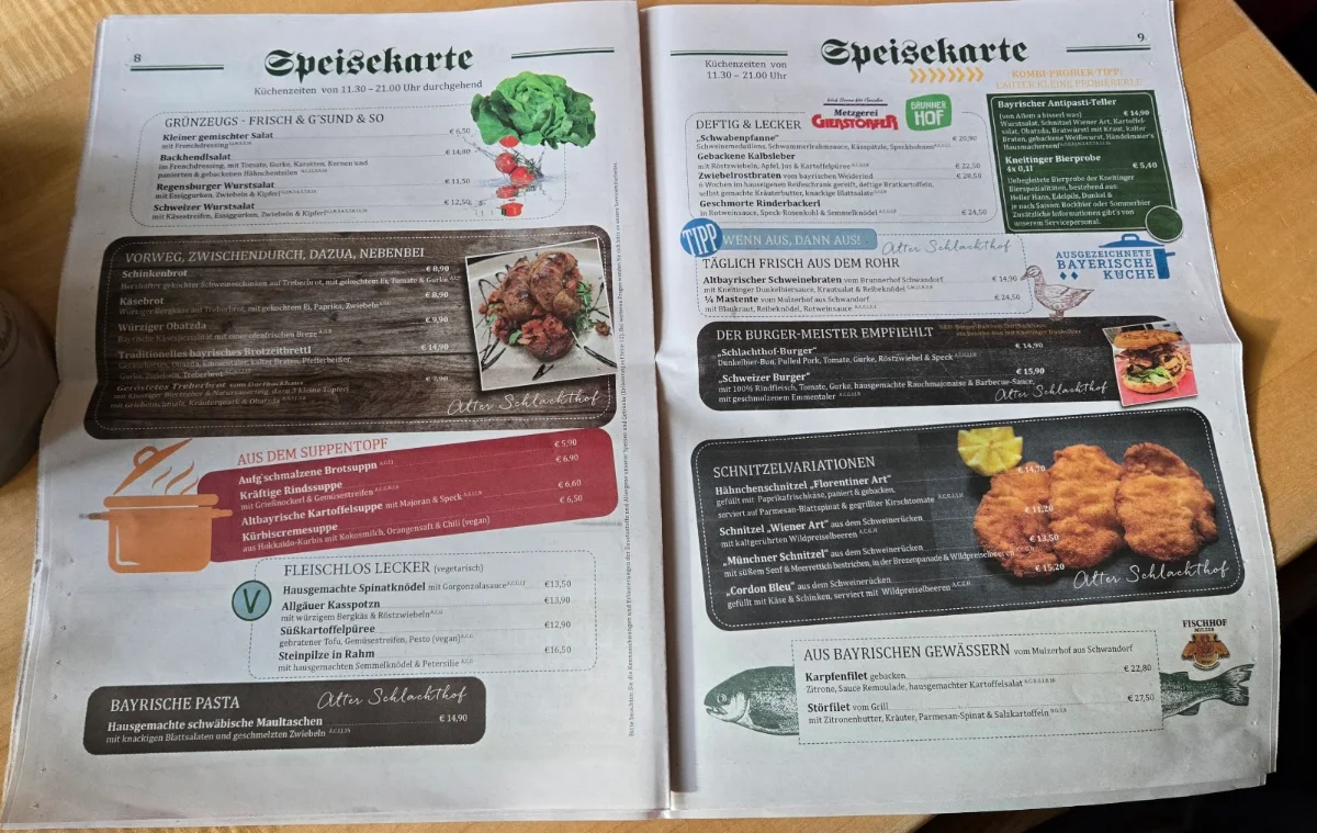 Speisekarte photo 1