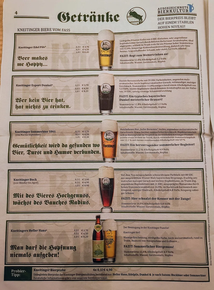 Speisekarte photo 2