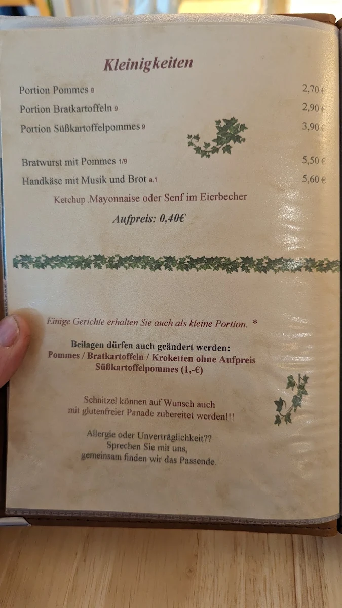 Speisekarte photo 4