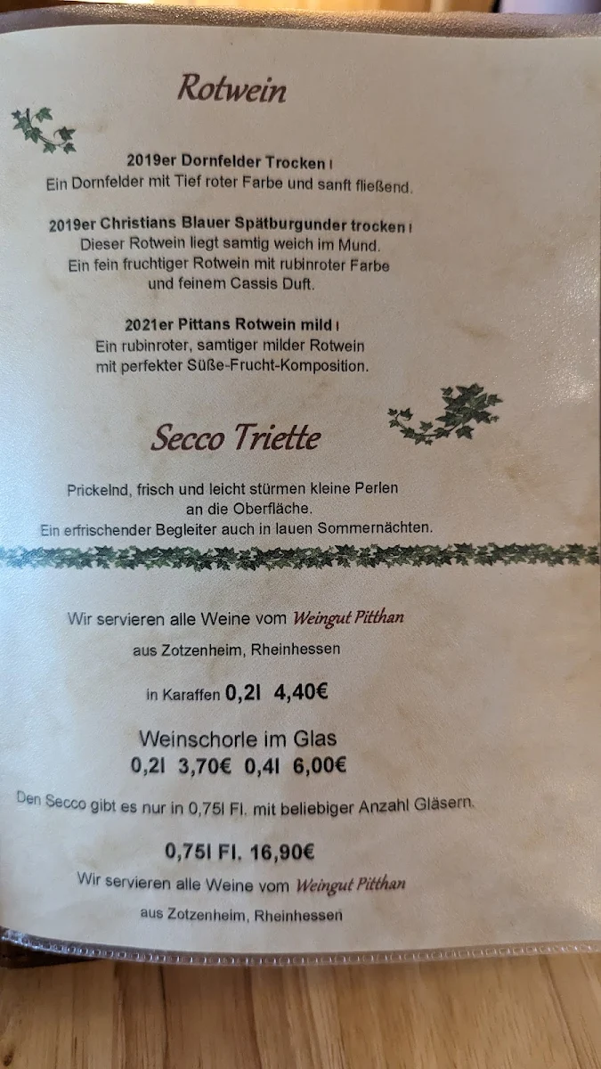 Speisekarte photo 5
