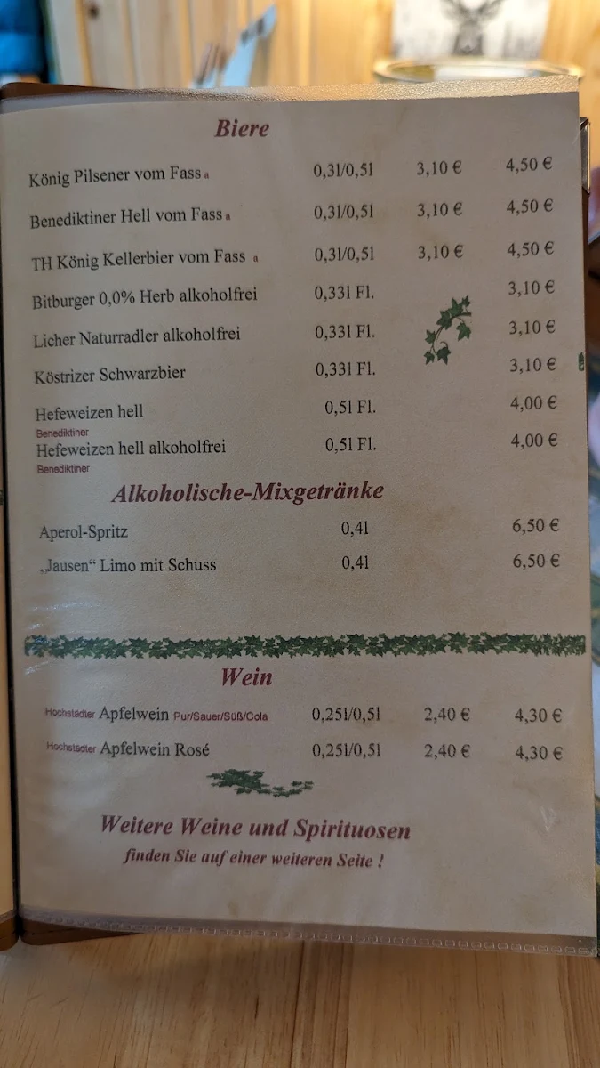 Speisekarte photo 6
