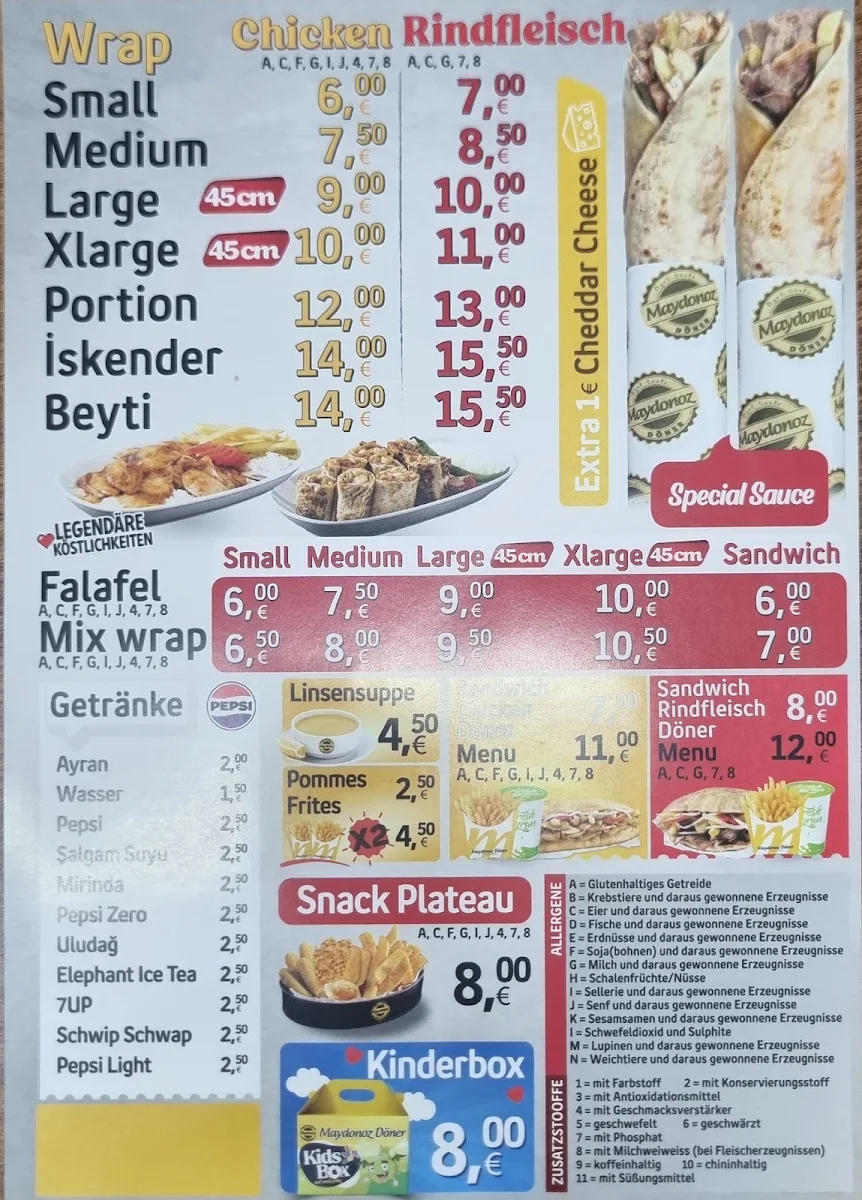 Speisekarte photo 8