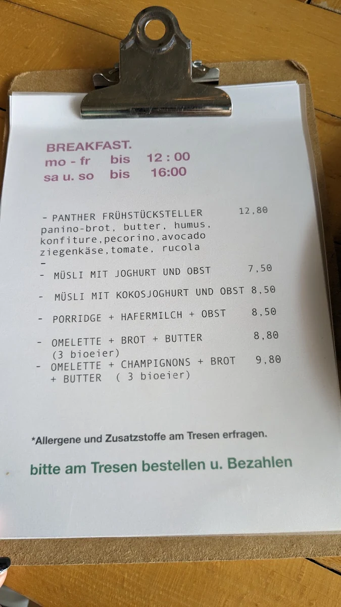 Speisekarte photo 2