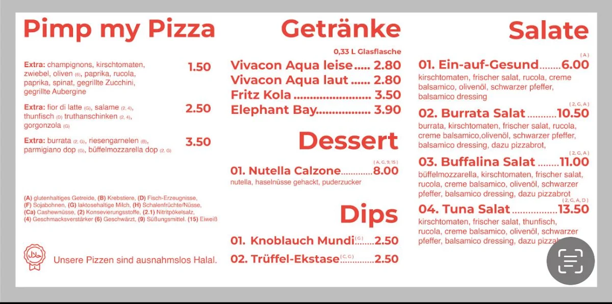 Speisekarte photo 1