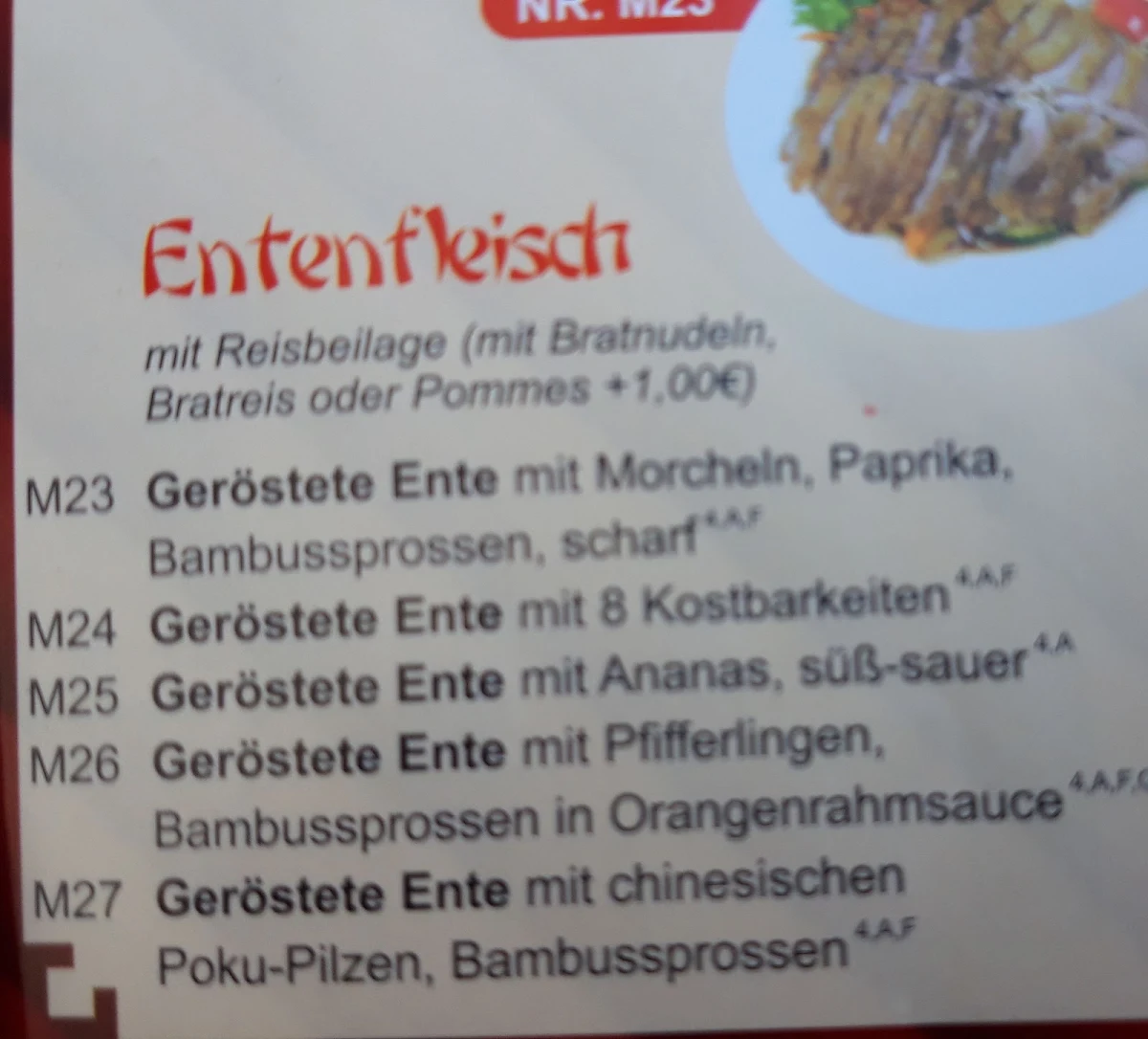Speisekarte photo 1