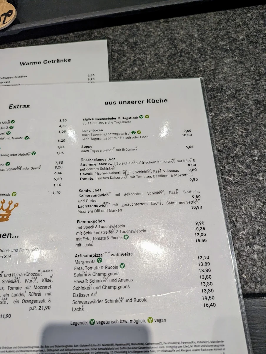 Speisekarte photo 2