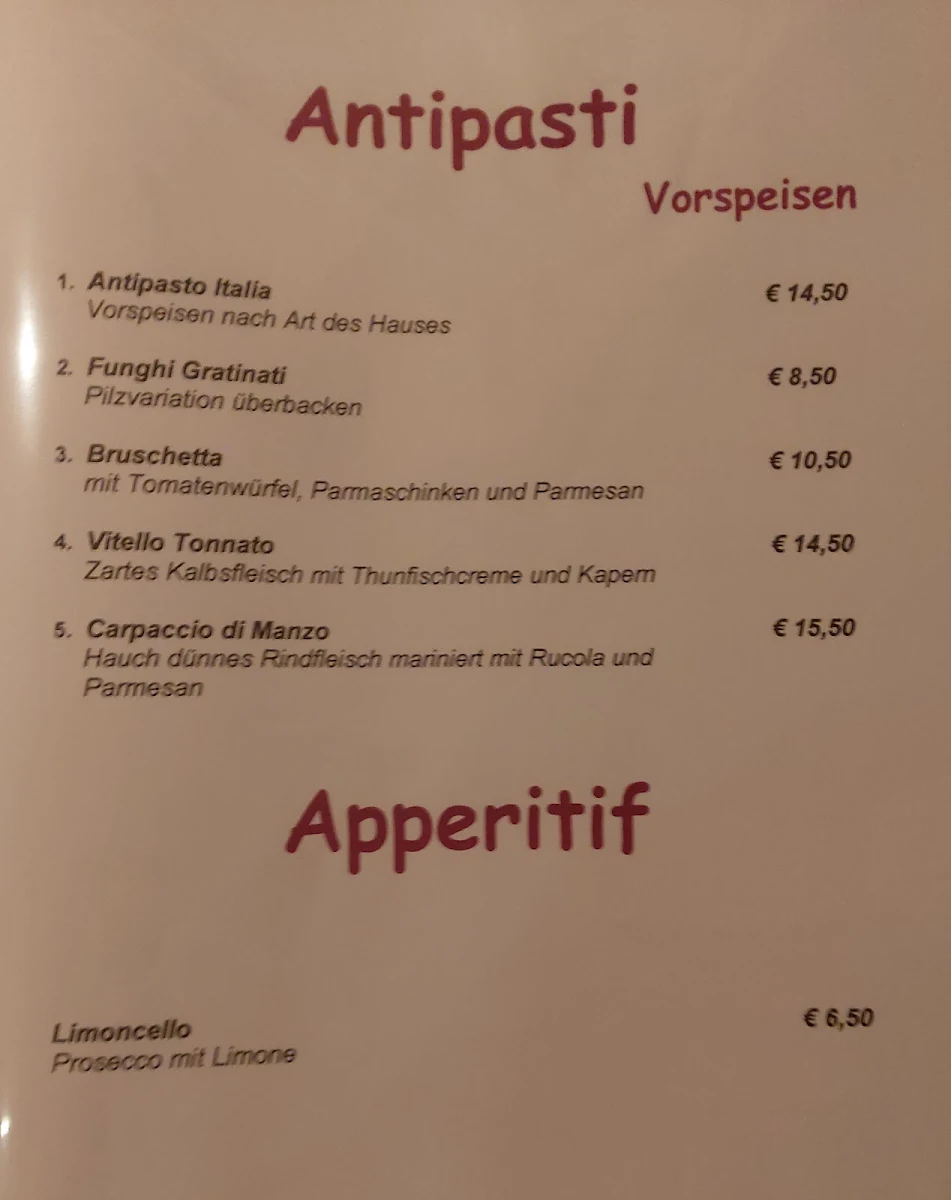 Speisekarte photo 5