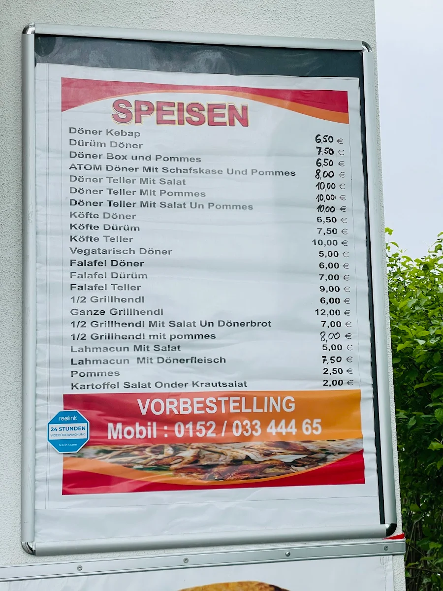 Speisekarte photo 2