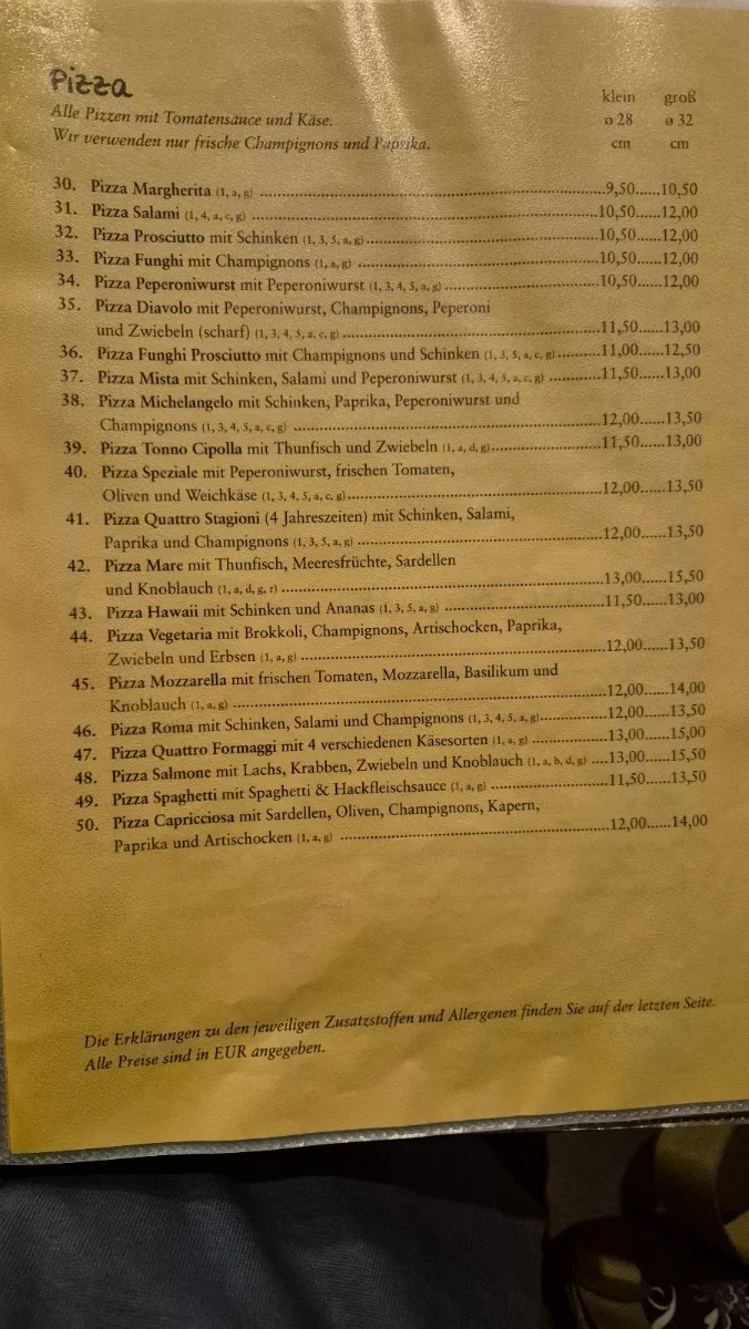 Speisekarte photo 1