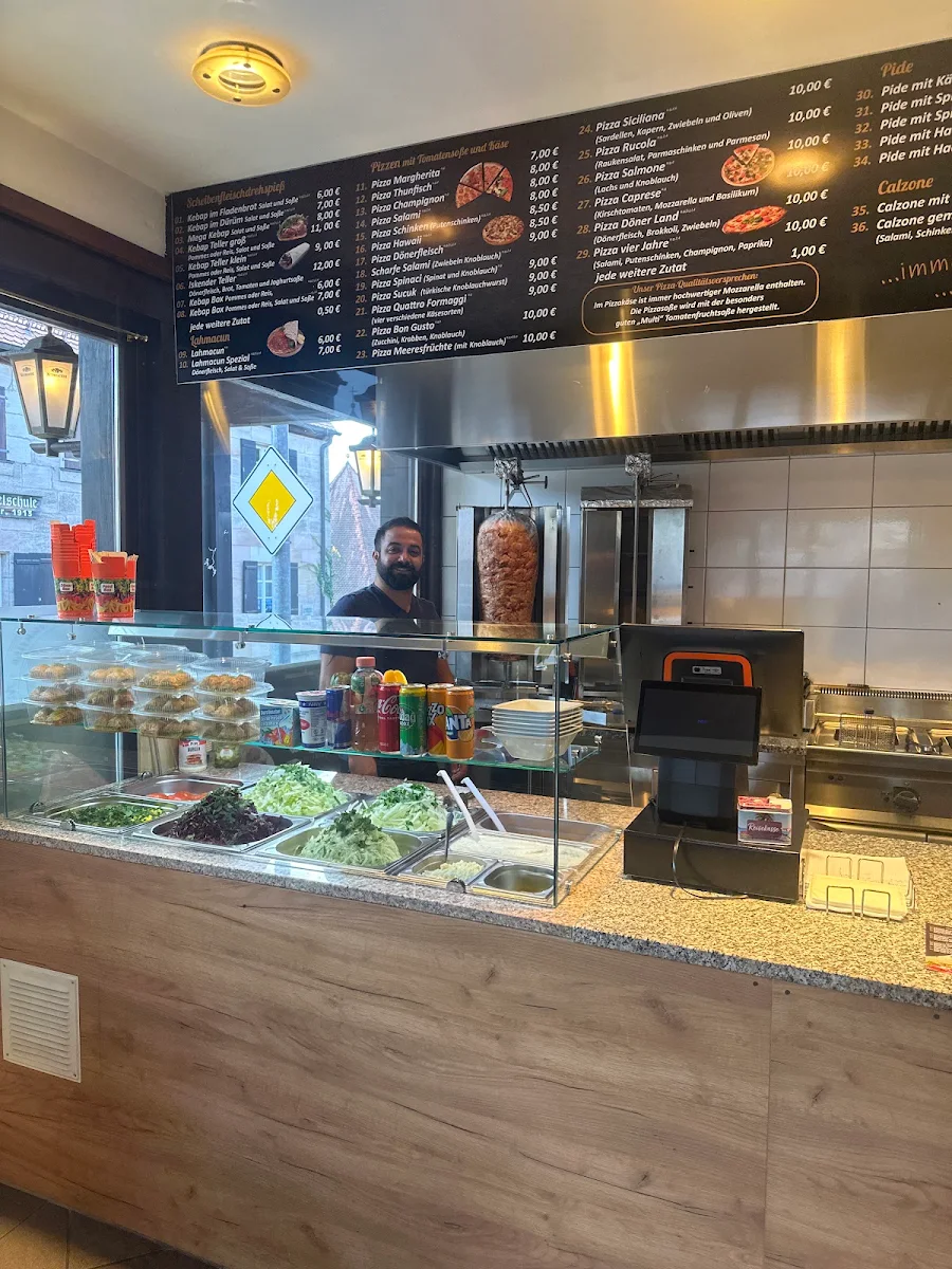 Speisekarte, Döner Land