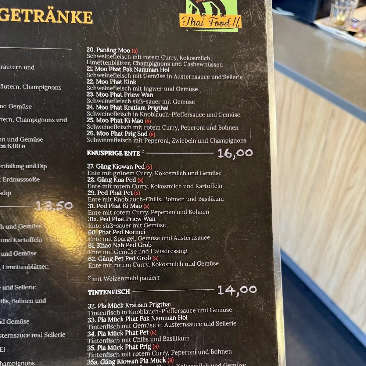 Speisekarte photo 1