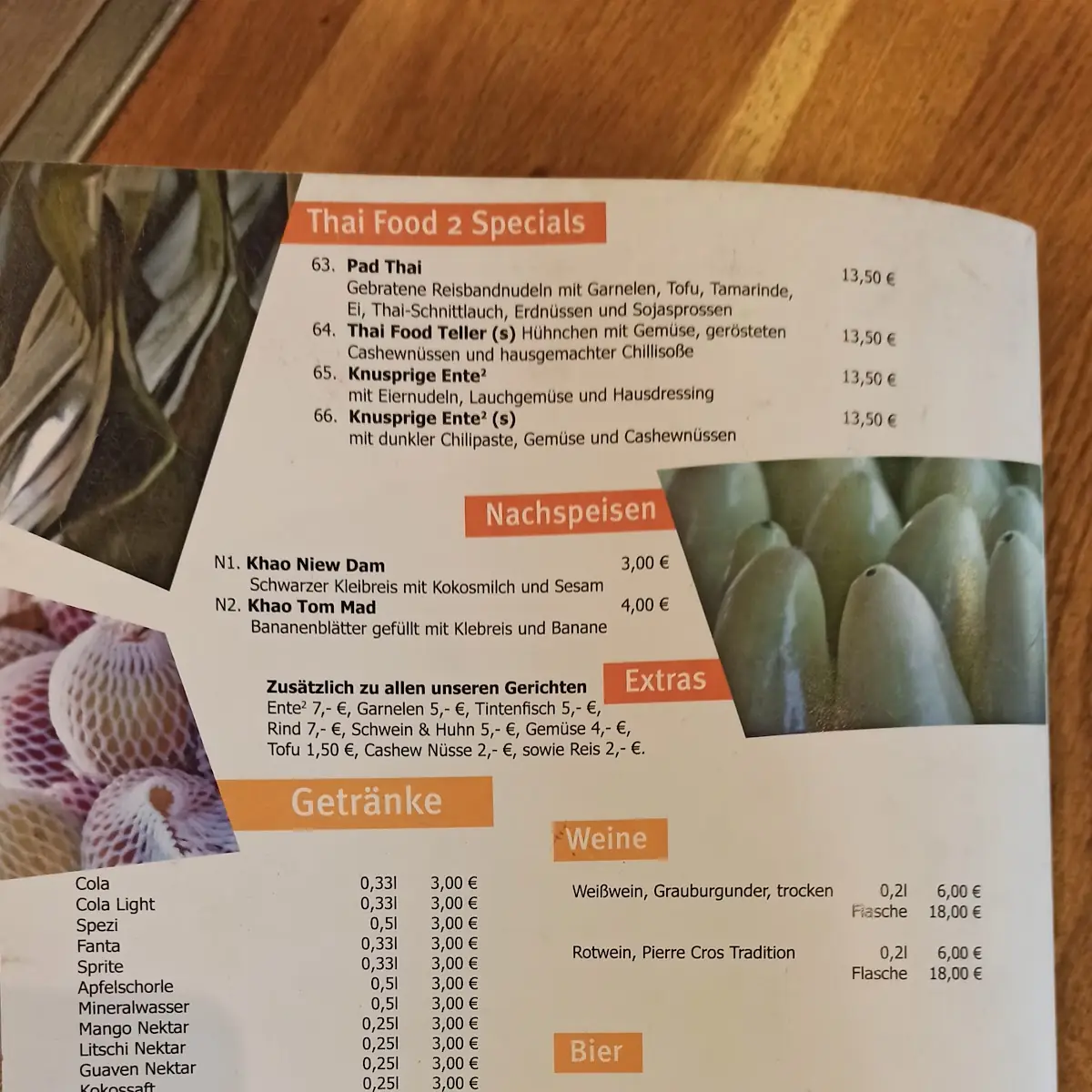 Speisekarte photo 5