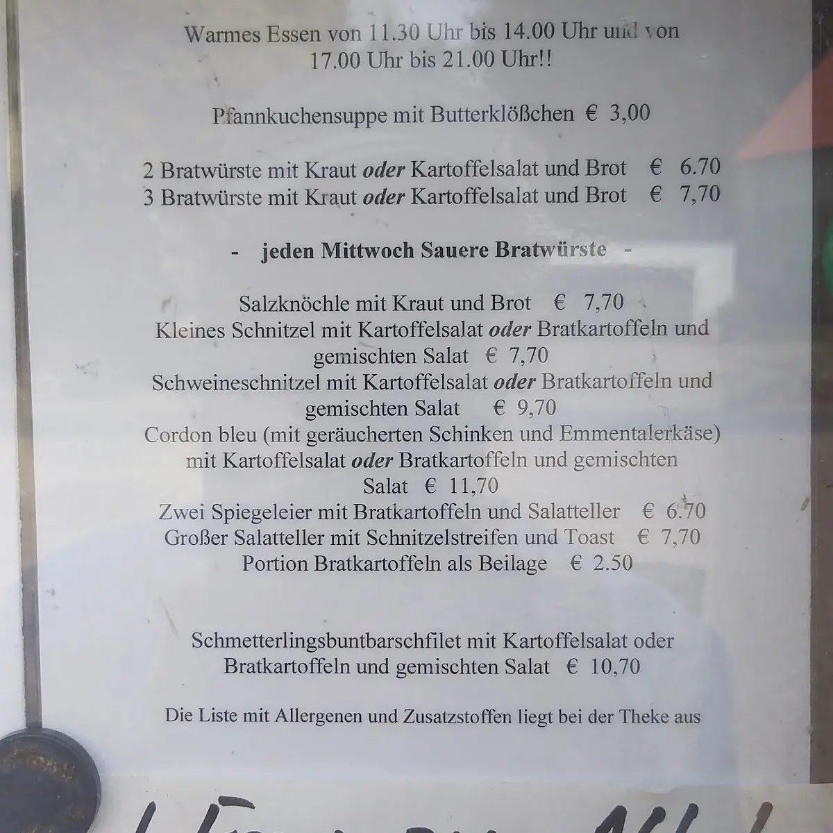 Speisekarte photo 3