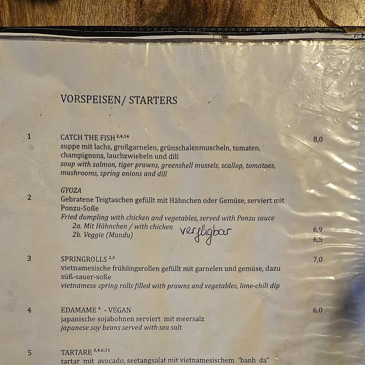 Speisekarte photo 6
