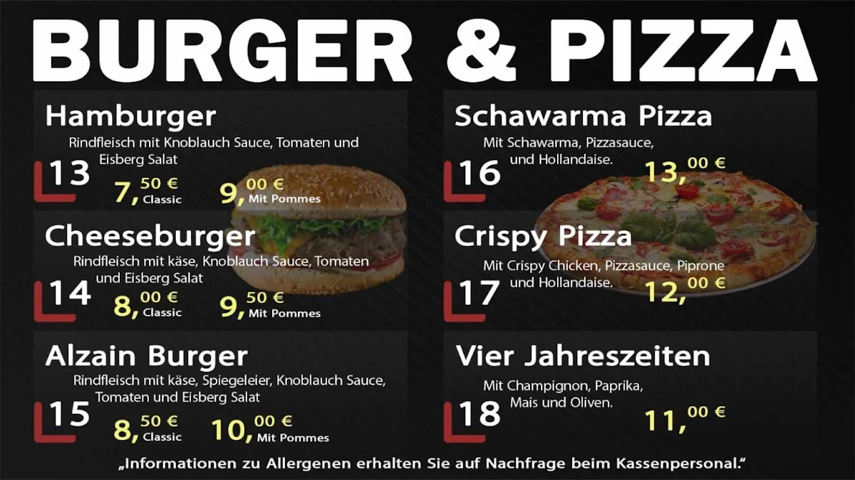 Speisekarte photo 3