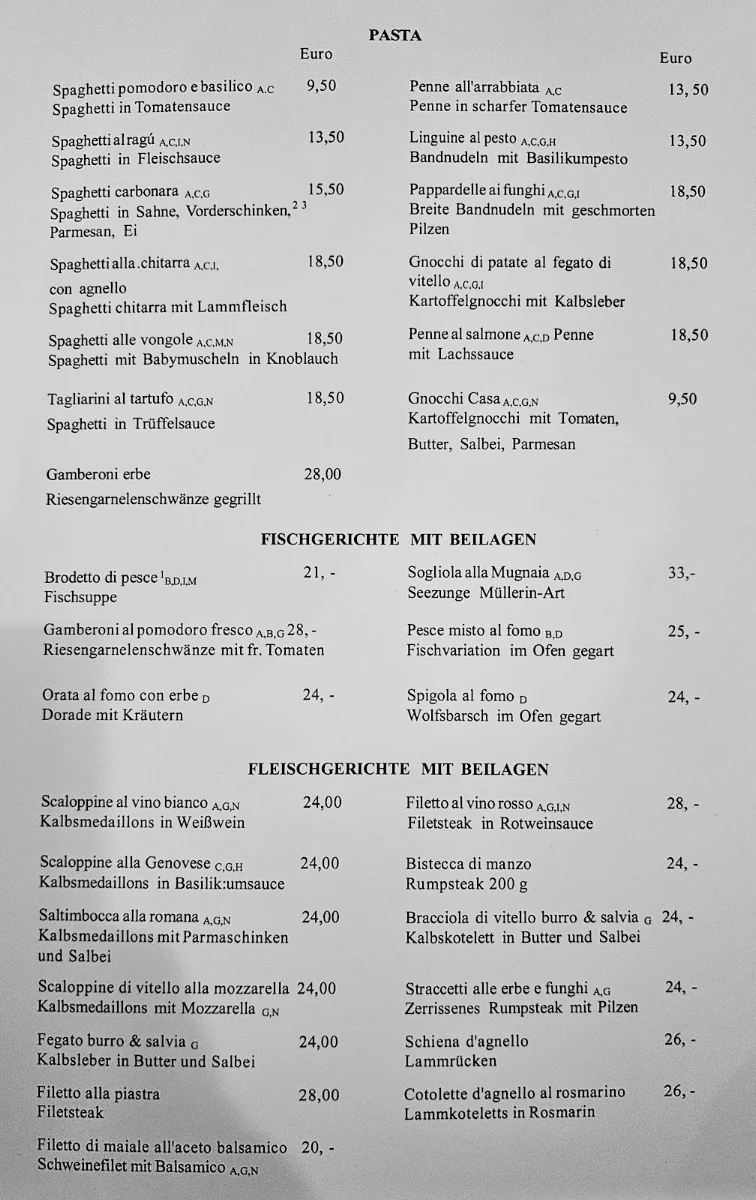 Speisekarte photo 1