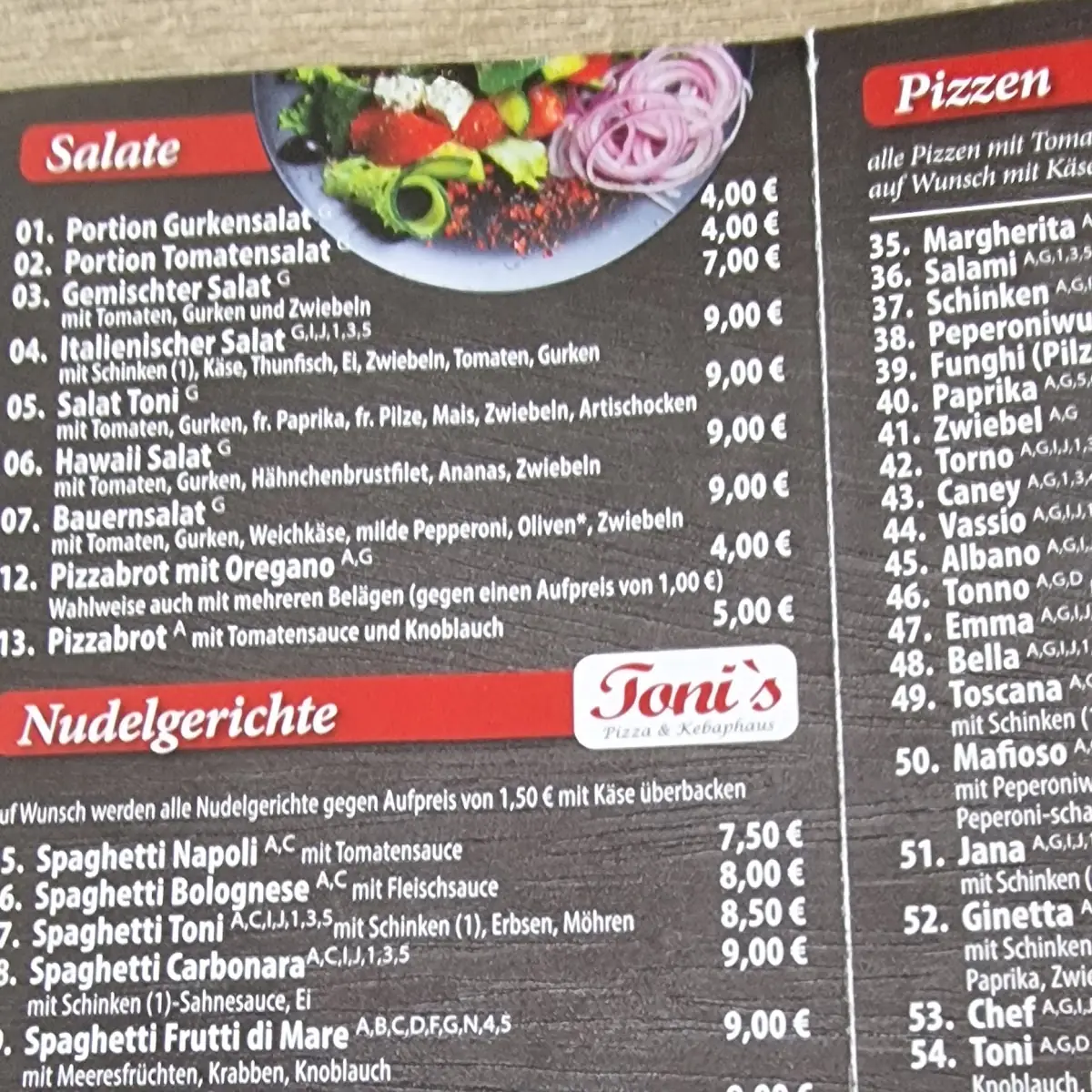 Speisekarte photo 8