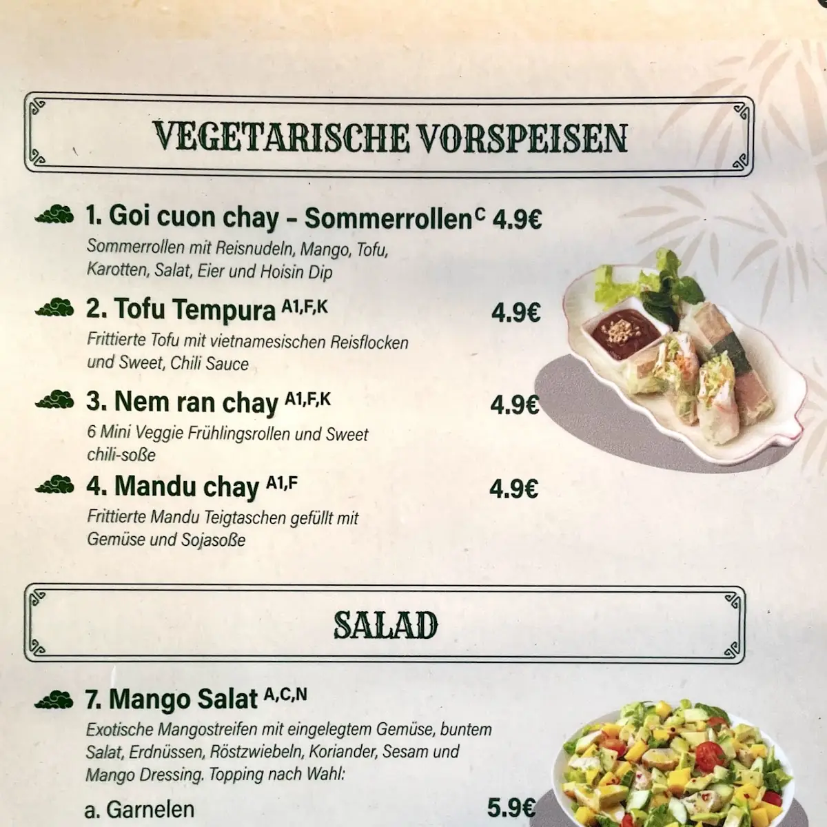 Speisekarte photo 3
