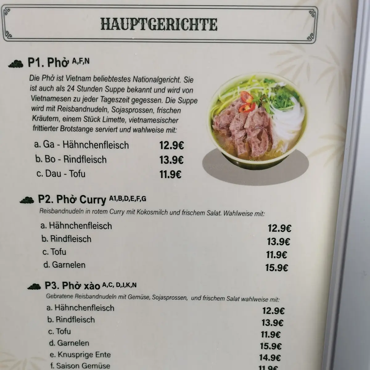 Speisekarte photo 8