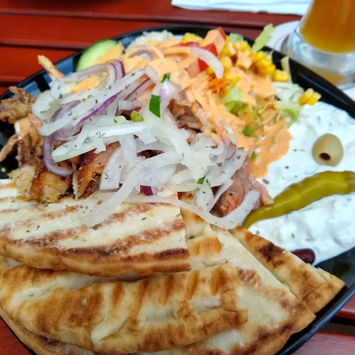 Essen und Trinken, Mykonos-Grill