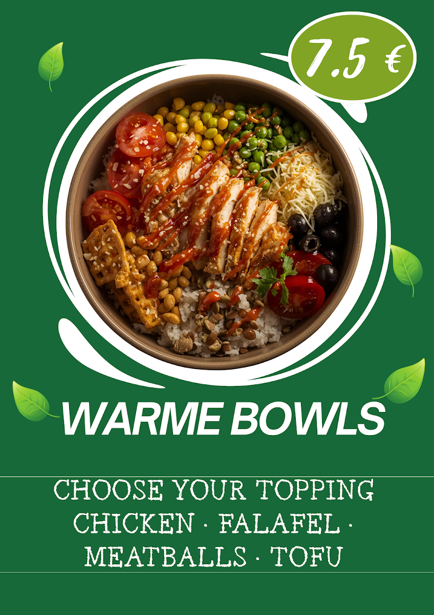 Speisekarte, Café Ginkgo - Poké Bowl