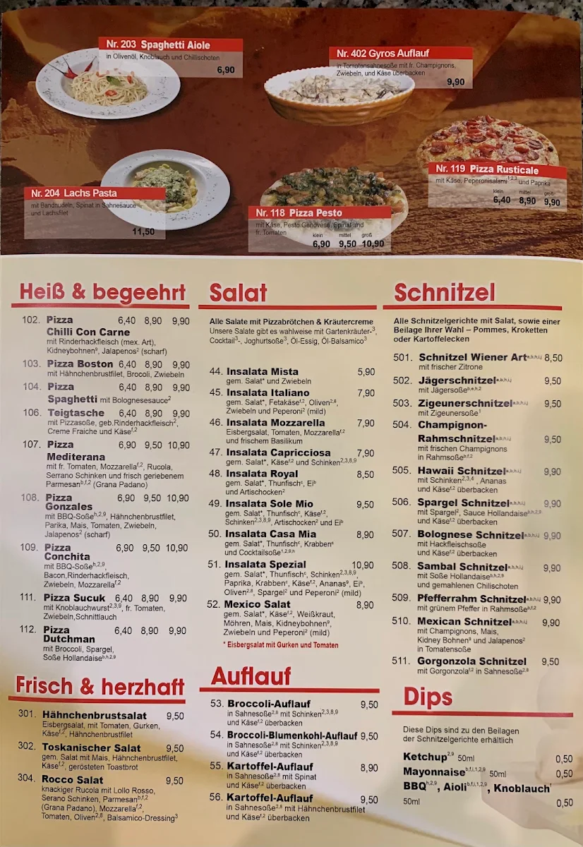 Speisekarte photo 1