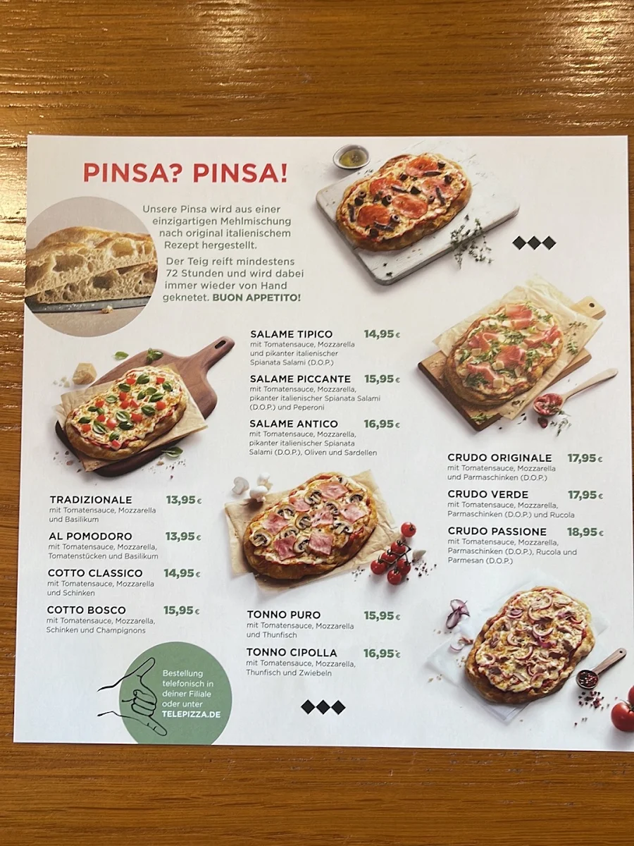 Speisekarte photo 1