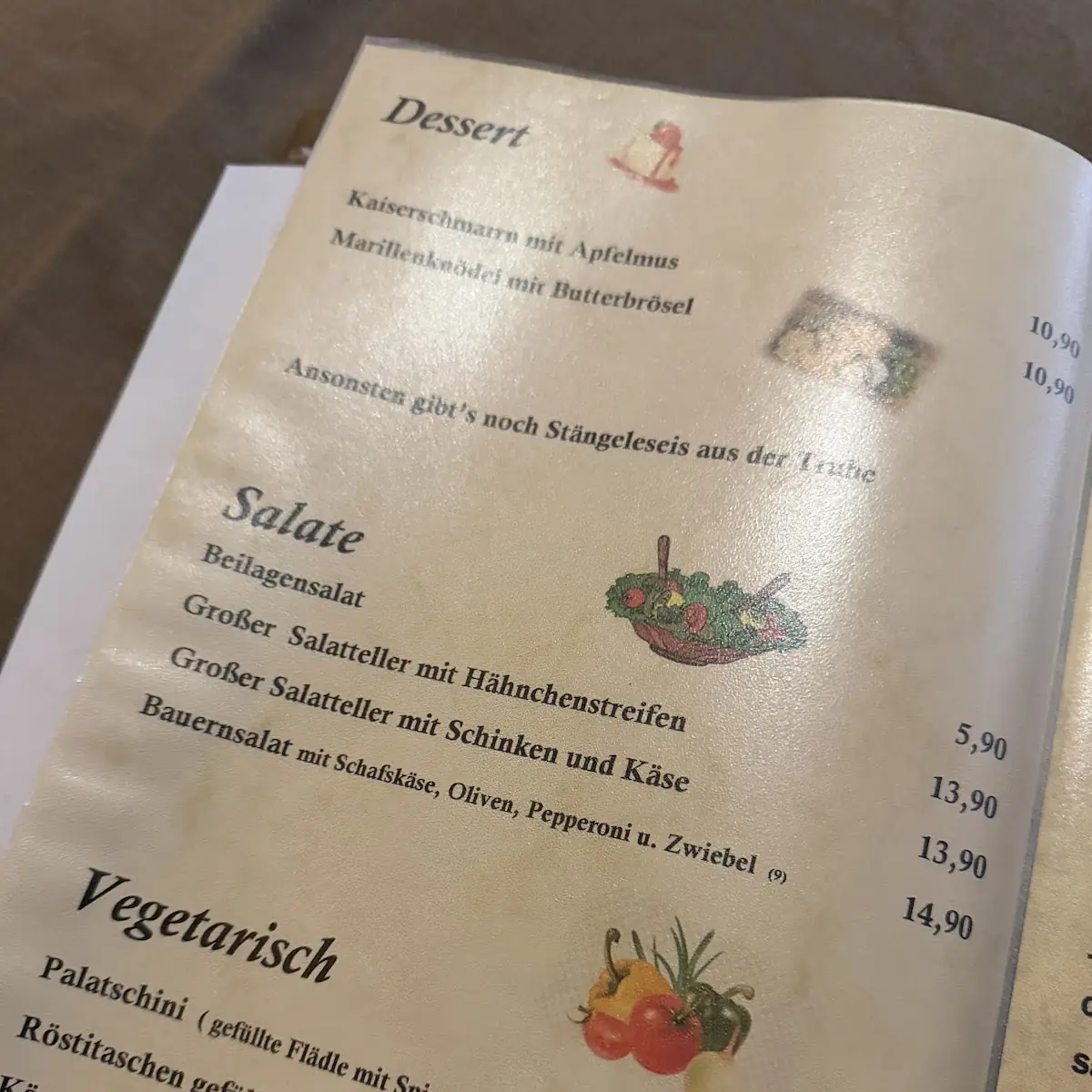 Speisekarte photo 4
