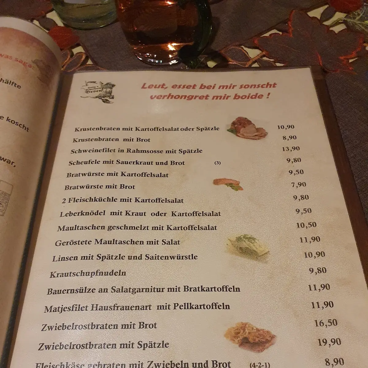 Speisekarte photo 5