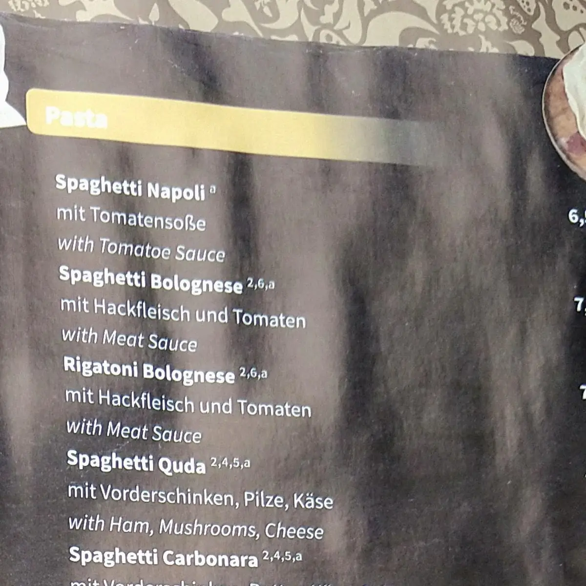 Speisekarte photo 6