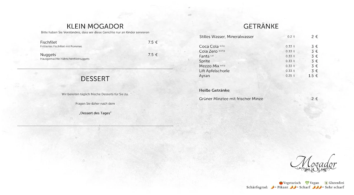Speisekarte photo 3