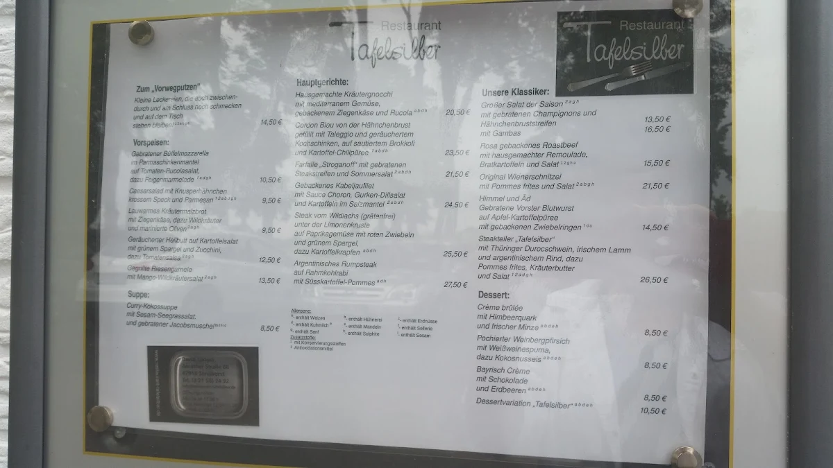 Speisekarte photo 2