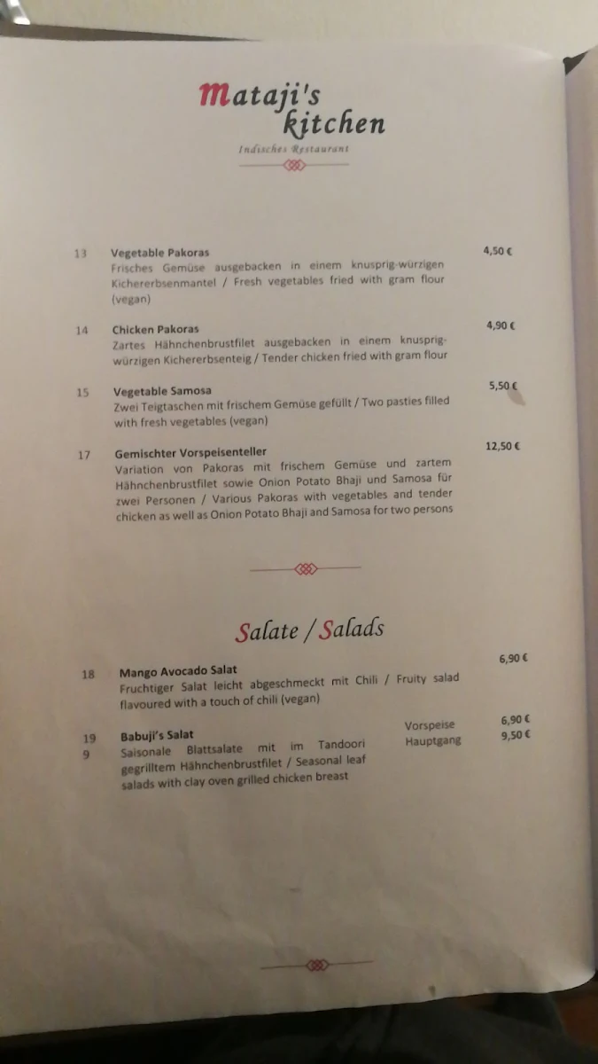 Speisekarte photo 4