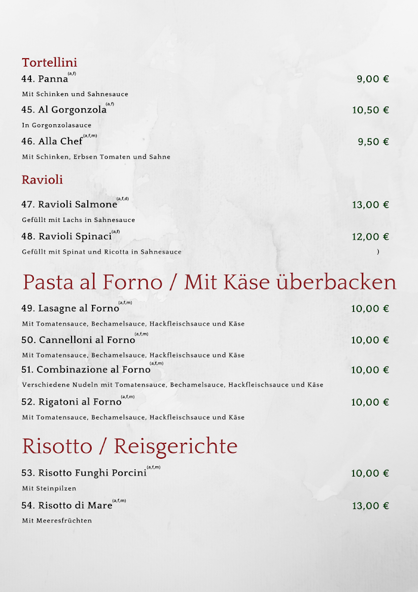 Speisekarte photo 2