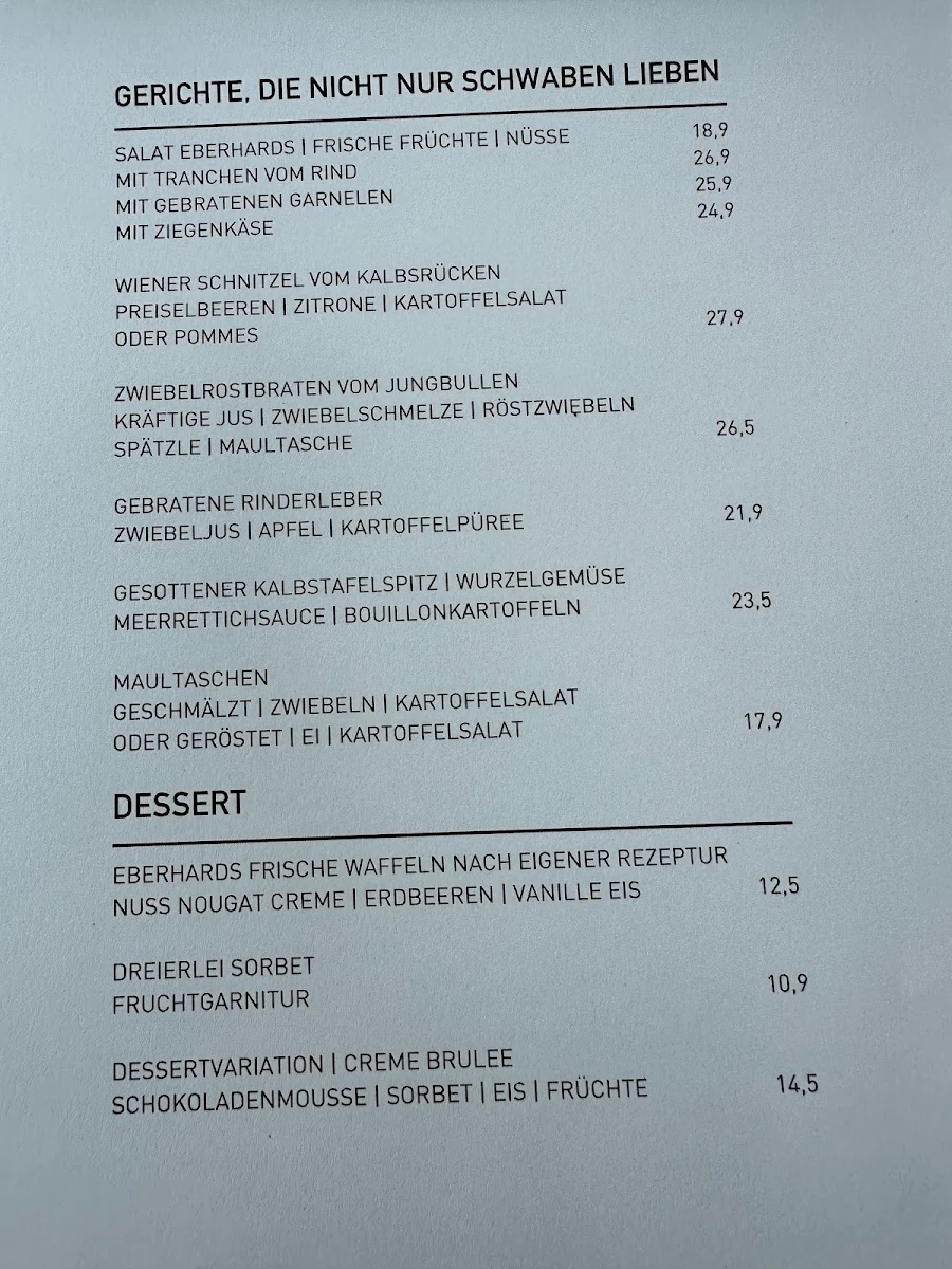 Speisekarte photo 1