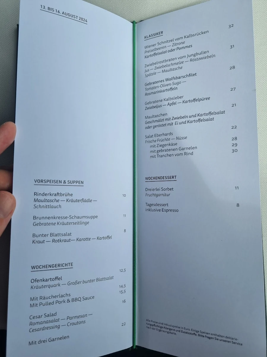 Speisekarte photo 2